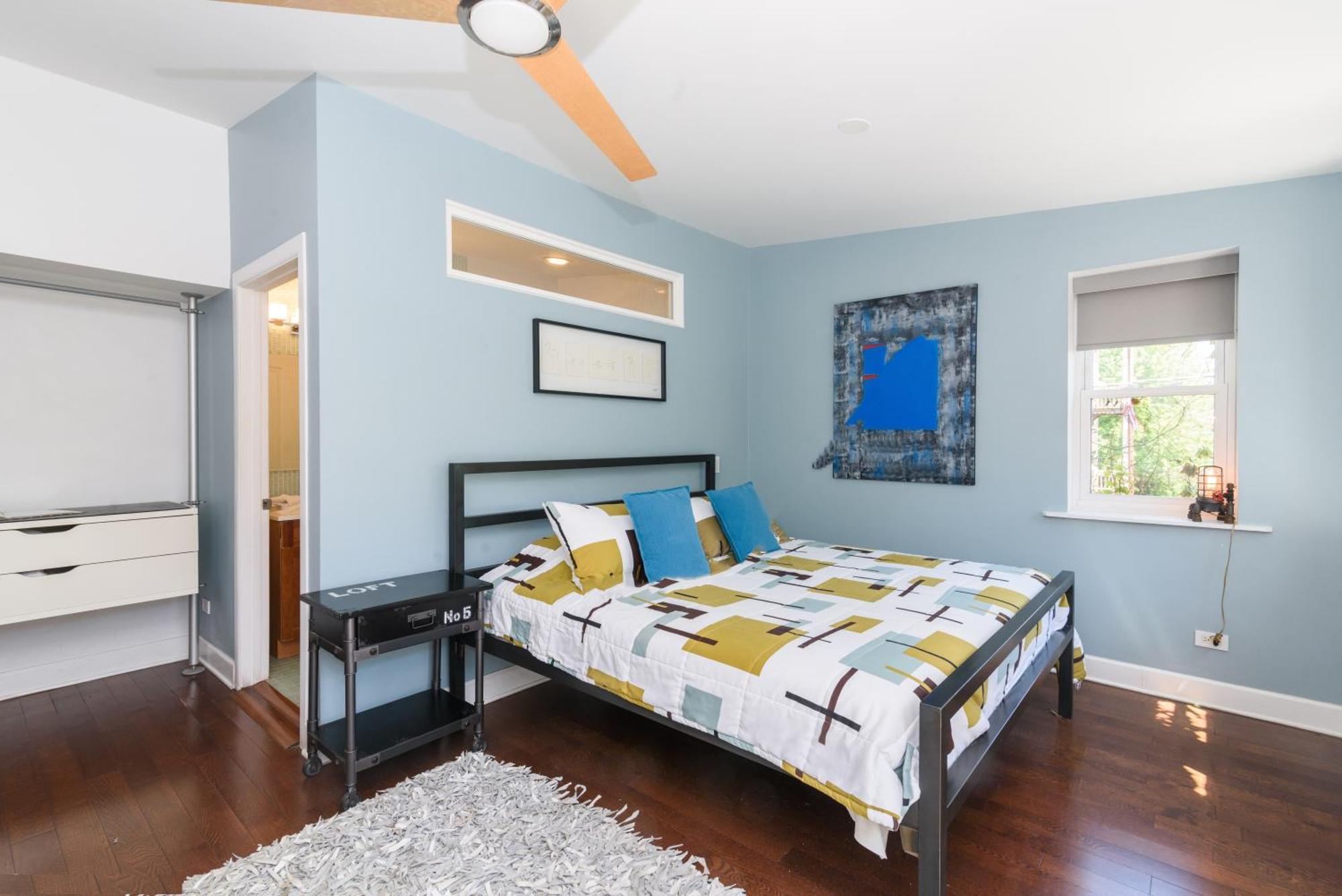 House 5863- Chicago'S Premier Bed And Breakfast Pokoj fotografie